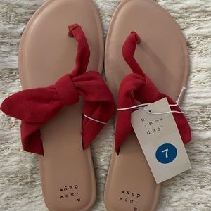 🚫NOT AVAILABLE🚫 A New Day Red Sandals
